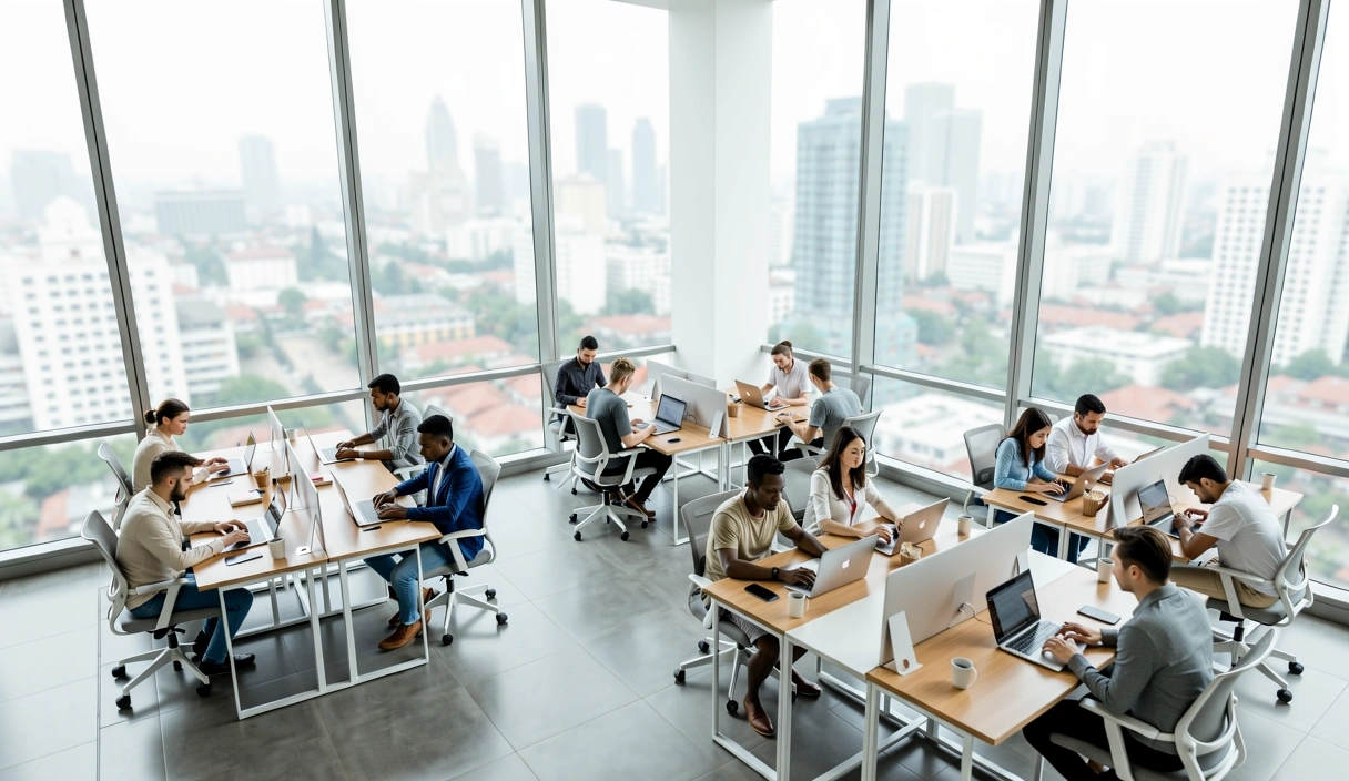 Suasana profesional di Kuala Lumpur